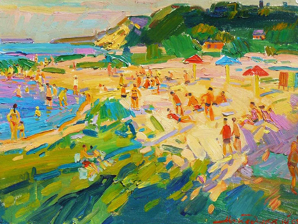 «Пляж». 2009. Полотно, олія